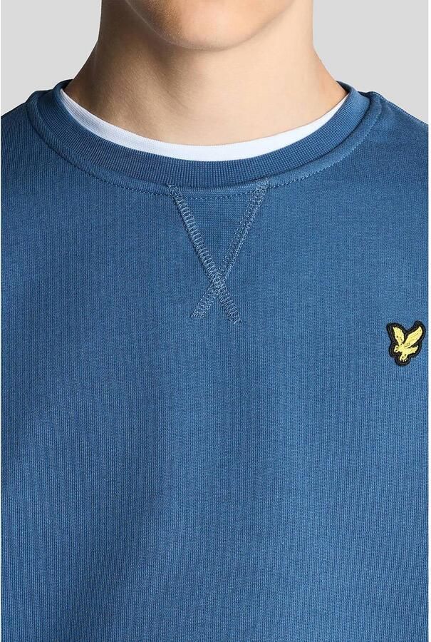 LYLE & SCOTT Jongens Truien & Vesten Crew Neck Sweatshirt Boys Donkerblauw - Foto 4