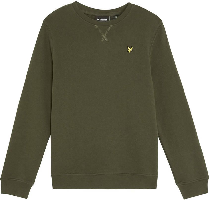 LYLE & SCOTT Jongens Truien & Vesten Crew Neck Sweatshirt Boys Olijf - Foto 4