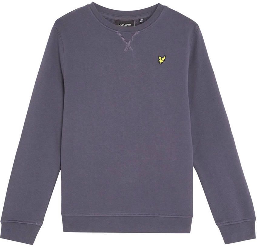LYLE & SCOTT Jongens Truien & Vesten Crew Neck Sweatshirt Boys Paars - Foto 4
