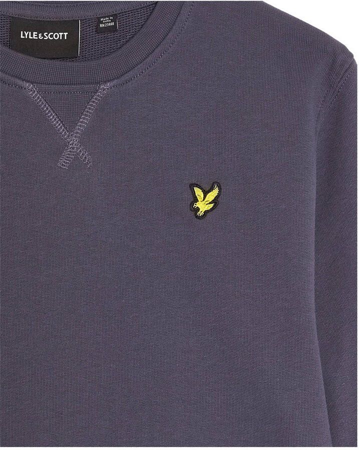 LYLE & SCOTT Jongens Truien & Vesten Crew Neck Sweatshirt Boys Paars - Foto 3