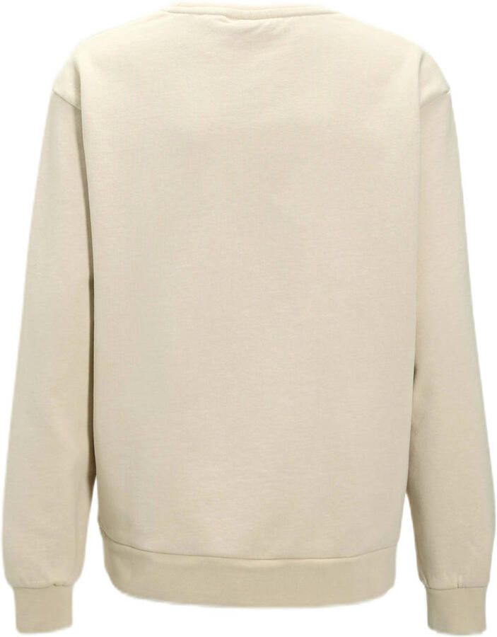 LYLE & SCOTT Jongens Truien & Vesten Heavy Weight Drop Shoulder Crew Neck Beige - Foto 3