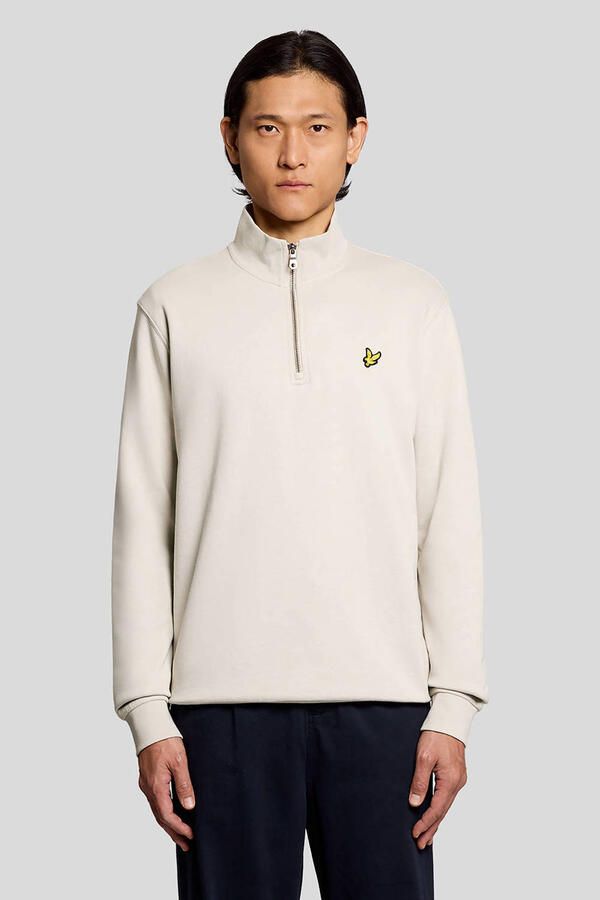 Lyle & Scott Sweater Lyle & Scott ML2022V LOOPBACK QUARTER ZIP SWEAT-W870 COVE - Foto 5