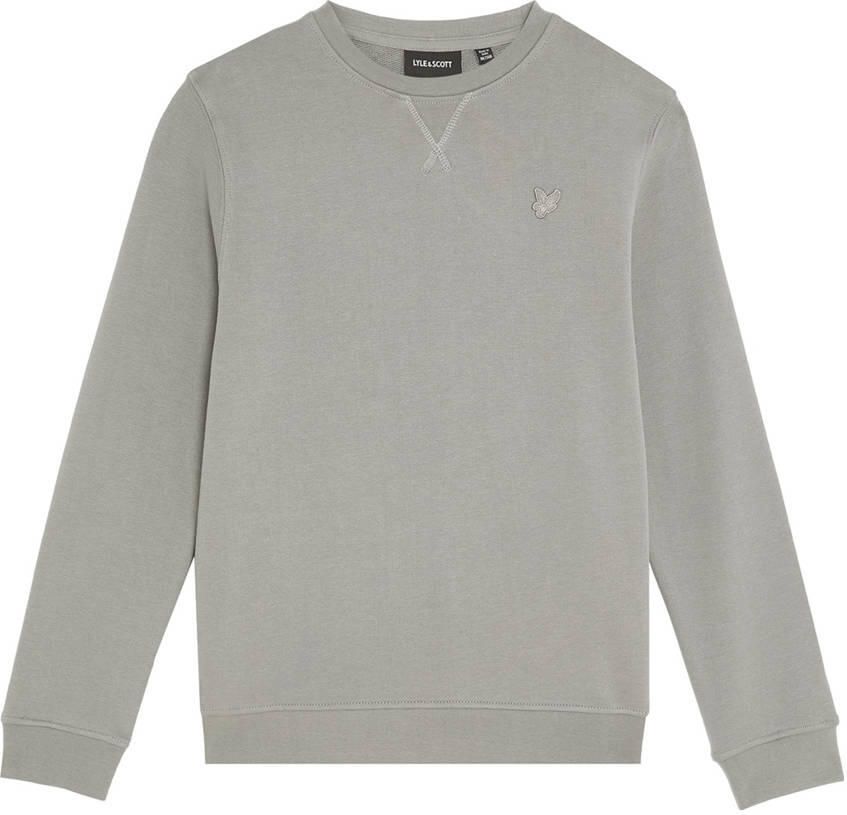 LYLE & SCOTT Jongens Truien & Vesten Tonal Crew Neck Sweatshirt Grijs - Foto 4