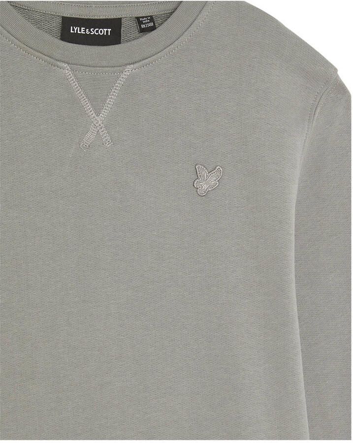 LYLE & SCOTT Jongens Truien & Vesten Tonal Crew Neck Sweatshirt Grijs - Foto 3