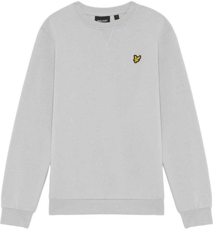 LYLE & SCOTT Jongens Truien & Vesten Brush Back Crew Neck Sweatshirt Lichtgrijs - Foto 3