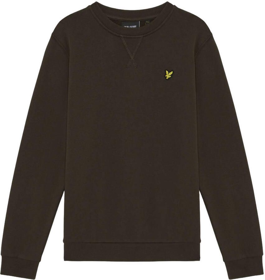 LYLE & SCOTT Jongens Truien & Vesten Crew Neck Sweatshirt Bruin - Foto 3