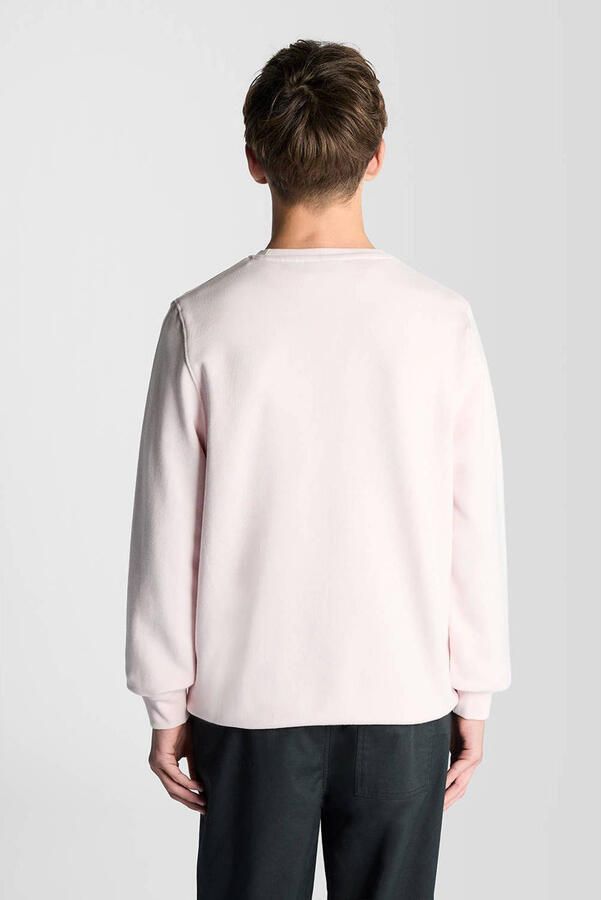 LYLE & SCOTT Jongens Truien & Vesten Crew Neck Sweatshirt Boys Lichtroze - Foto 4