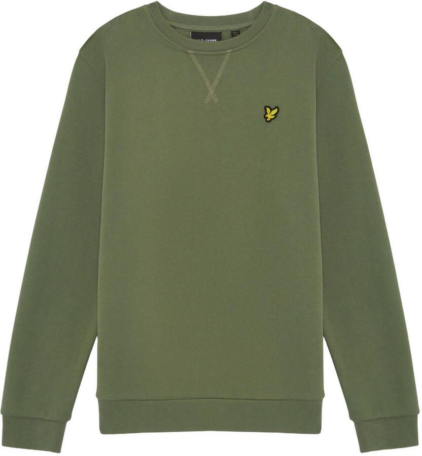 LYLE & SCOTT Jongens Truien & Vesten Brush Back Crew Neck Sweatshirt Khaki - Foto 3