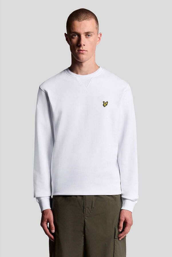Lyle & Scott Klassieke Katoenen Hoodie met Kangoeroezak White Heren - Foto 4