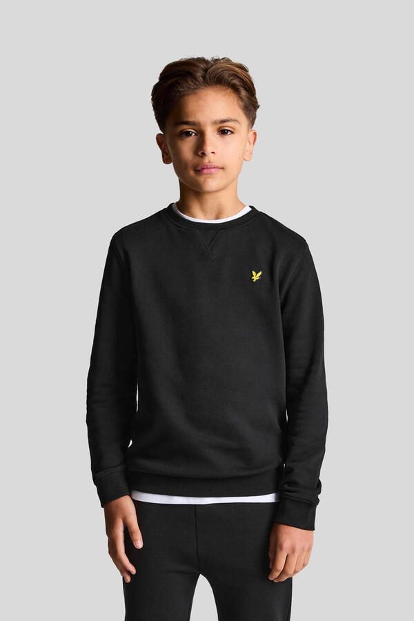 LYLE & SCOTT Truien & Vesten Crew Neck Sweatshirt Zwart - Foto 4