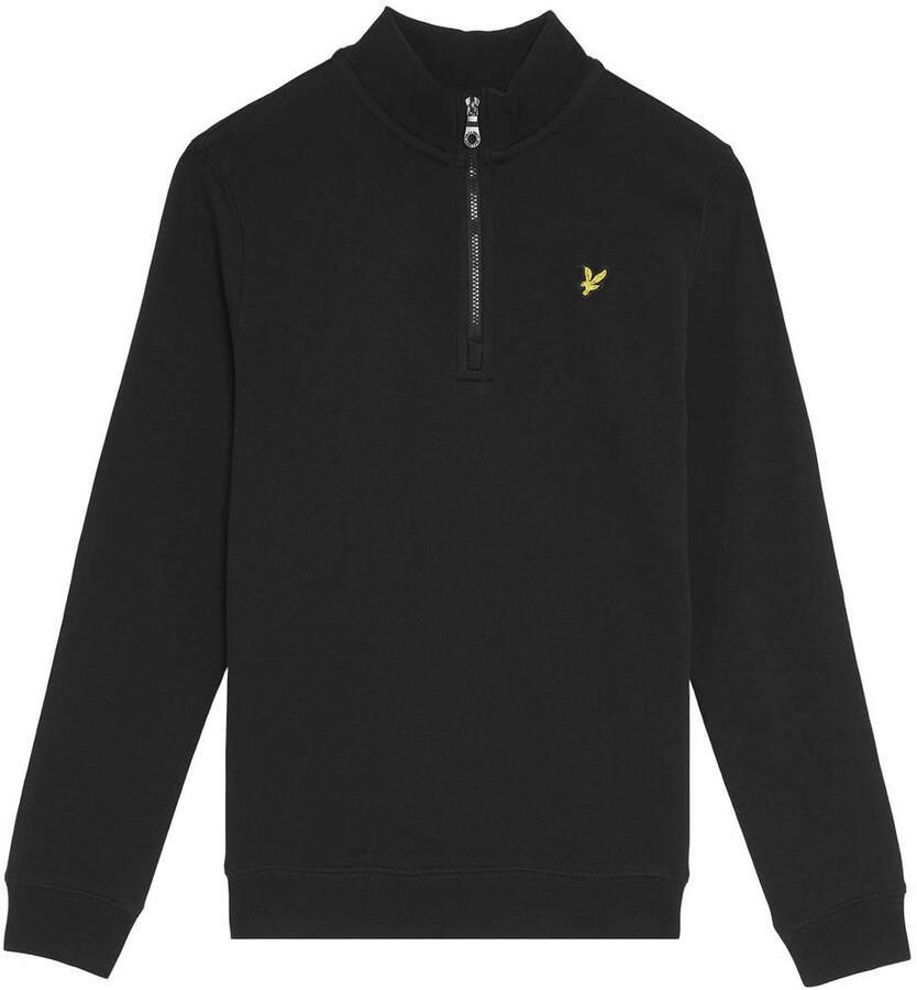 LYLE & SCOTT Jongens Truien & Vesten Quarter Zip Pullover Zwart - Foto 3