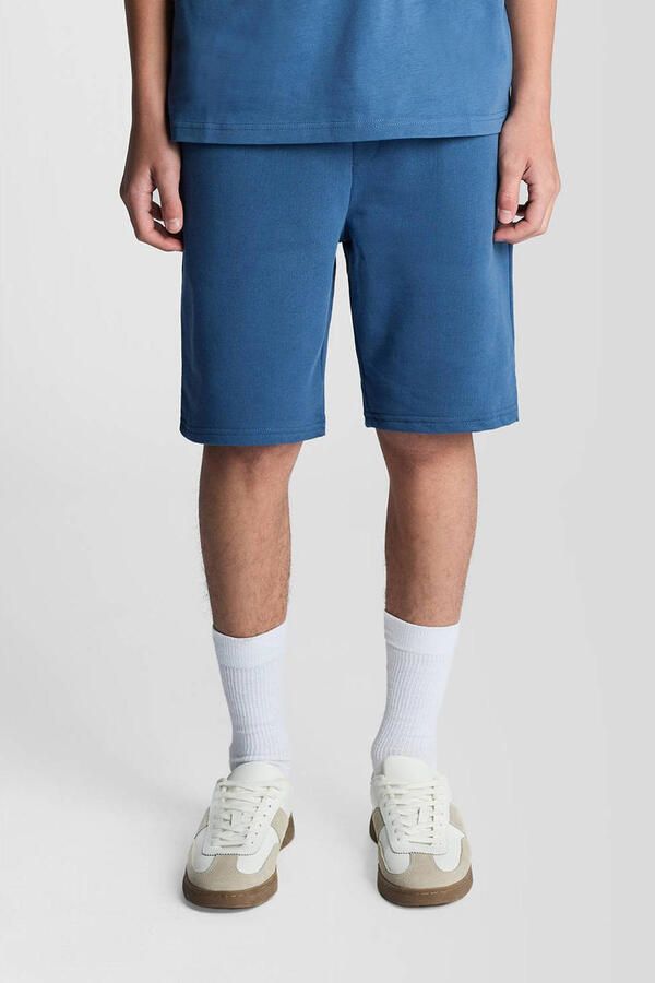 Lyle & Scott sweatshort donkerblauw
