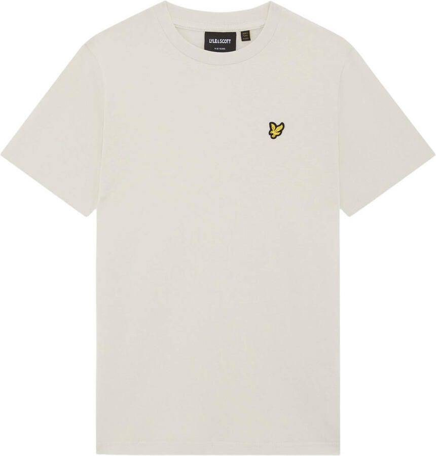 LYLE & SCOTT Jongens Polo's & T-shirts Plain T-shirt Ecru - Foto 3