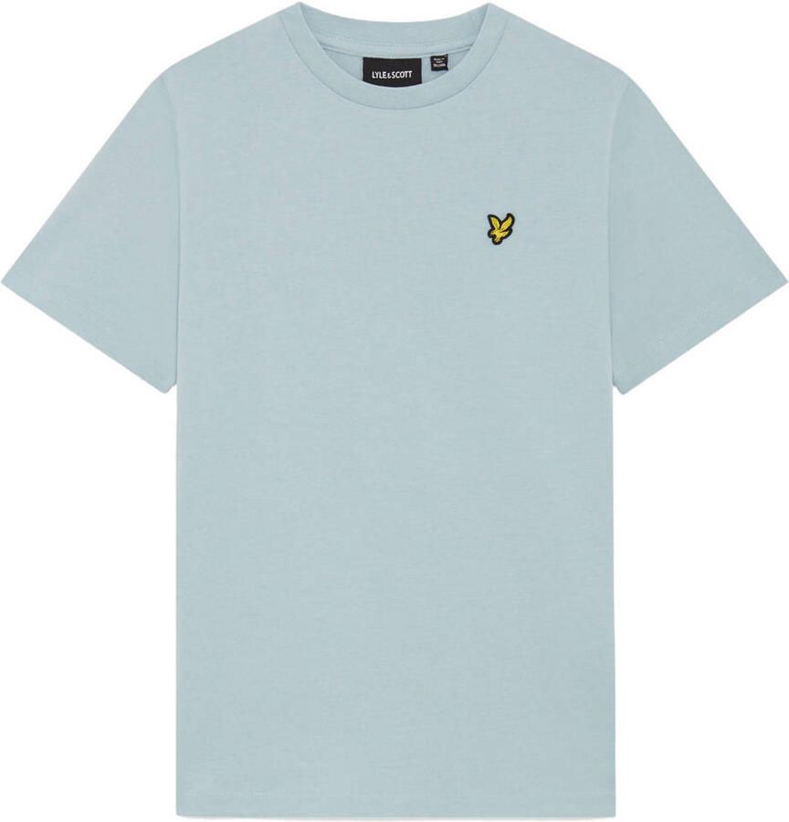 LYLE & SCOTT Jongens Polo's & T-shirts Plain T-shirt Lichtblauw - Foto 3