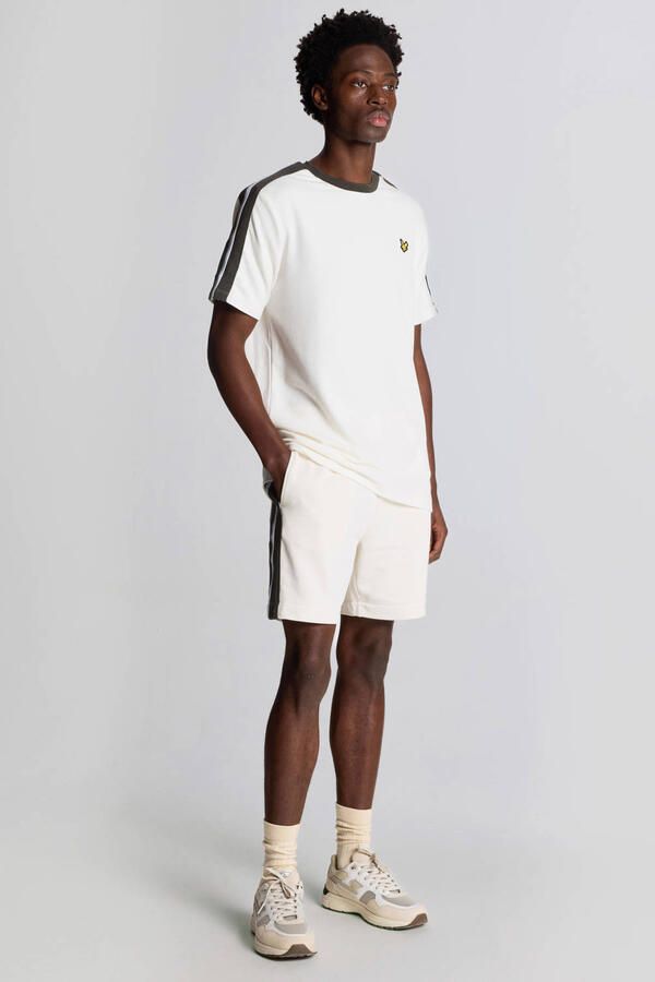 Lyle & Scott T-shirt Korte Mouw Lyle & Scott T-shirt à bande contrastée