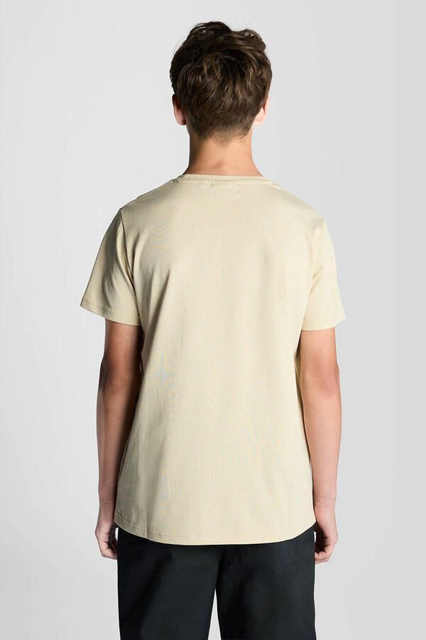LYLE & SCOTT Jongens Polo's & T-shirts Plain T-shirt Zand - Foto 5