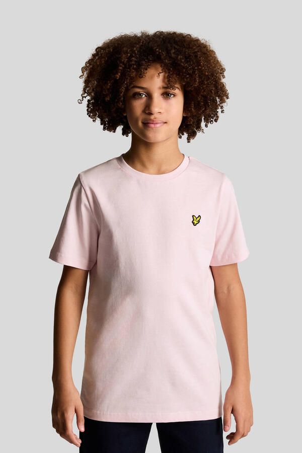 LYLE & SCOTT Jongens Polo's & T-shirts Plain T-shirt Lichtroze - Foto 3