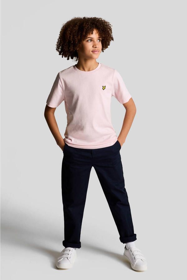 LYLE & SCOTT Jongens Polo's & T-shirts Plain T-shirt Lichtroze - Foto 4