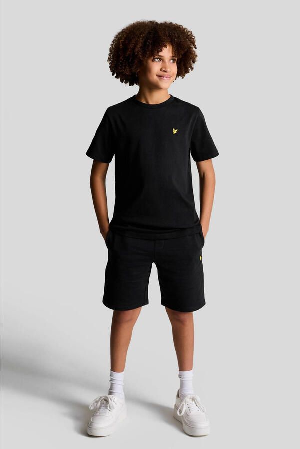 Lyle & Scott T-shirt TSB2000V zwart Jongens Katoen Ronde hals Effen 140 146 - Foto 4