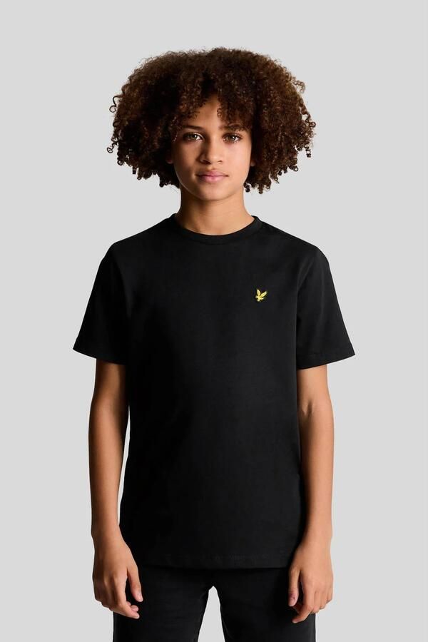 Lyle & Scott T-shirt TSB2000V zwart Jongens Katoen Ronde hals Effen 140 146 - Foto 3