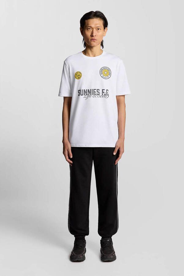 Lyle & Scott T-shirt wit - Foto 3