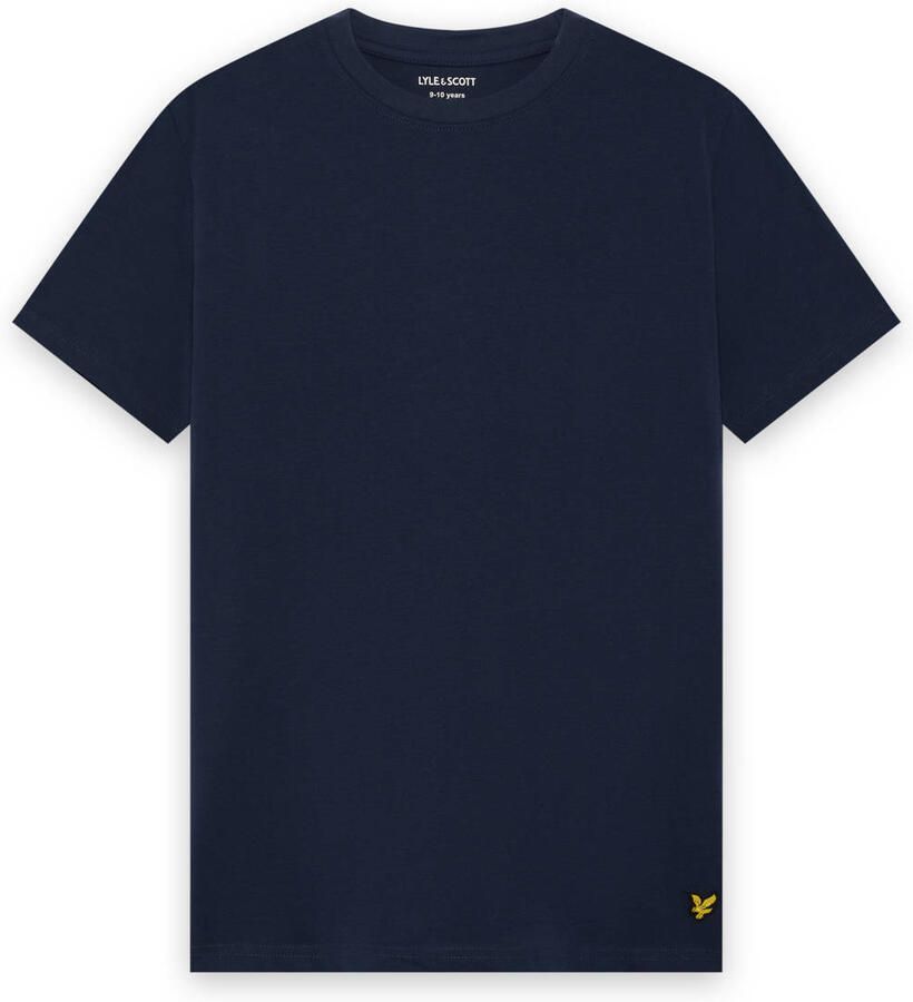 LYLE & SCOTT Jongens Ondergoed & Nachtkleding Loungewear 3 Pack T-shirts Donkerblauw - Foto 5