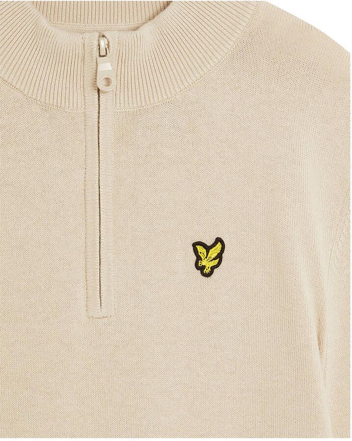 LYLE & SCOTT Jongens Truien & Vesten 1 4 Zip Jumper Creme - Foto 3