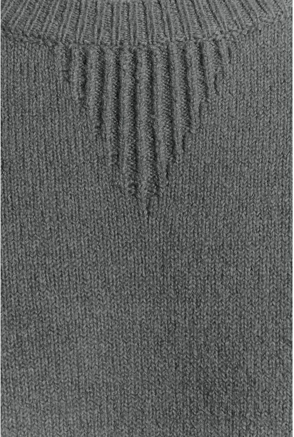 Lyle & Scott trui fijn gebreid grijs - Foto 2