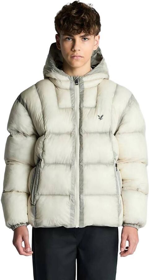 LYLE & SCOTT Jongens Jassen Translucent Parka Jacket Ecru - Foto 4