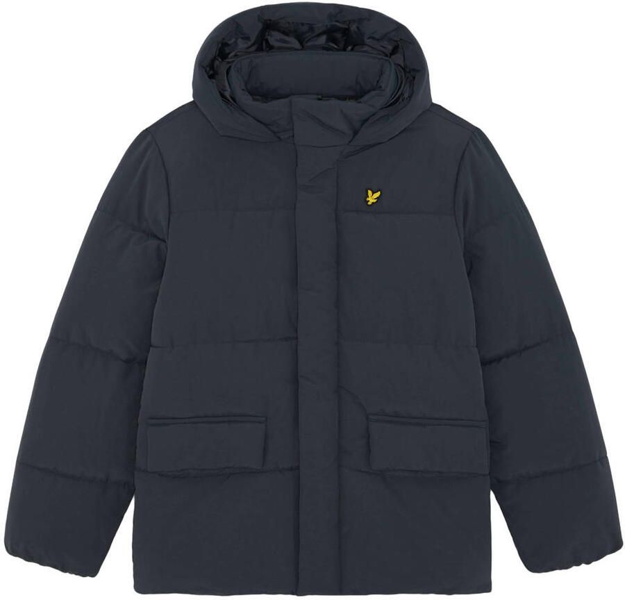 LYLE & SCOTT Jongens Jassen Nylon Padded Coat Donkerblauw - Foto 3