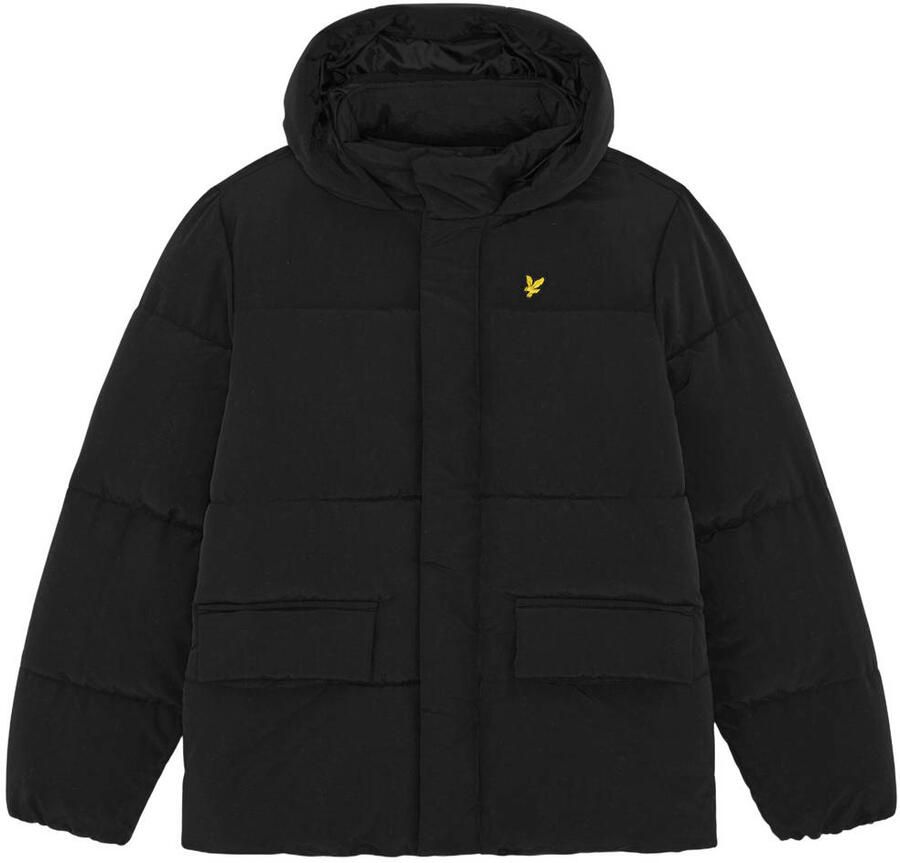 LYLE & SCOTT Jongens Jassen Nylon Padded Coat Zwart - Foto 2