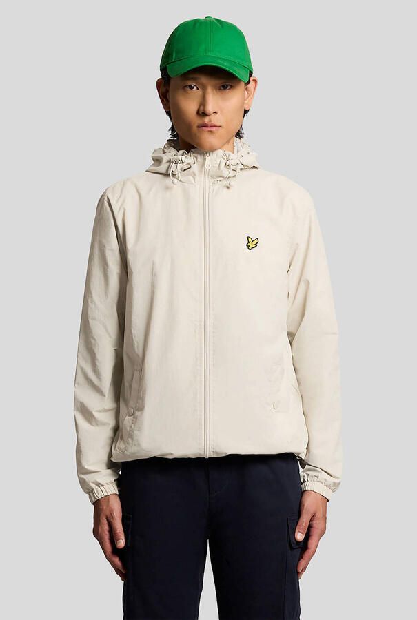 Lyle & Scott Trainingsjack Lyle & Scott Doorgestikt jack met capuchon - Foto 5