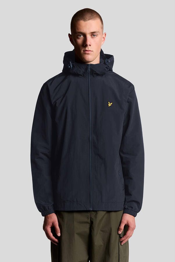 Lyle & Scott Veelzijdige Hoodie Jas van Lichtgewicht Nylonmix Blue Heren - Foto 5