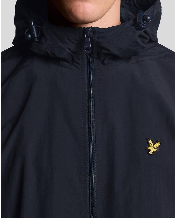 Lyle & Scott Veelzijdige Hoodie Jas van Lichtgewicht Nylonmix Blue Heren - Foto 6