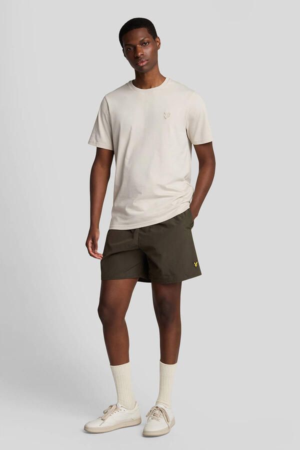 Lyle & Scott Korte Broek Lyle & Scott Lyle Scott Zwembroek Plain Olijfgroen