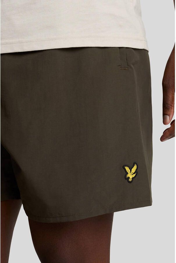 Lyle & Scott Korte Broek Lyle & Scott Lyle Scott Zwembroek Plain Olijfgroen - Foto 2