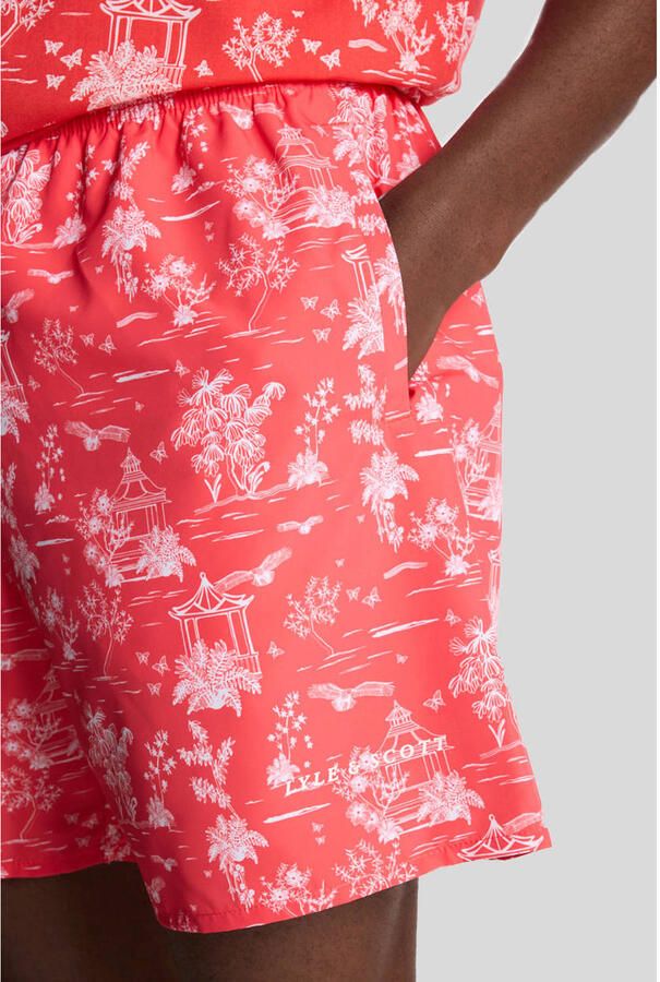 Lyle & Scott zwemshort rood - Foto 2