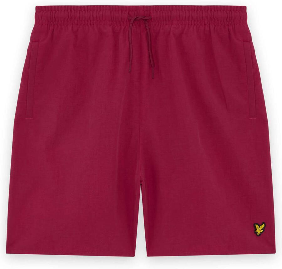Lyle & Scott zwemshort rood
