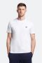 Lyle & Scott Luxe T-Shirt Organisch Katoen Regular Fit White Heren - Thumbnail 2