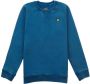 Lyle & Scott sweater blauw Effen 122-128 | Sweater van - Thumbnail 1