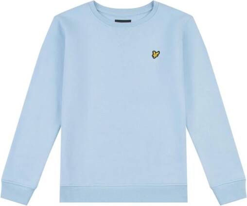 Lyle & Scott sweater lichtblauw Effen 134 140 | Sweater van