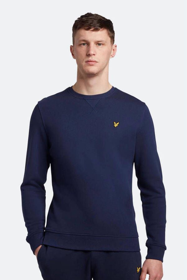 LYLE & SCOTT Heren Truien & Vesten Crew Neck Sweatshirt Donkerblauw - Foto 6