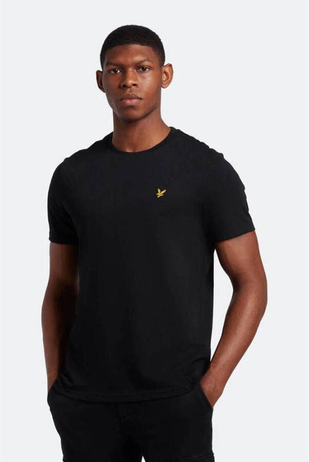 Lyle & Scott Zwarte Logo Adelaar T-shirt Lente Collectie Black Heren - Foto 2