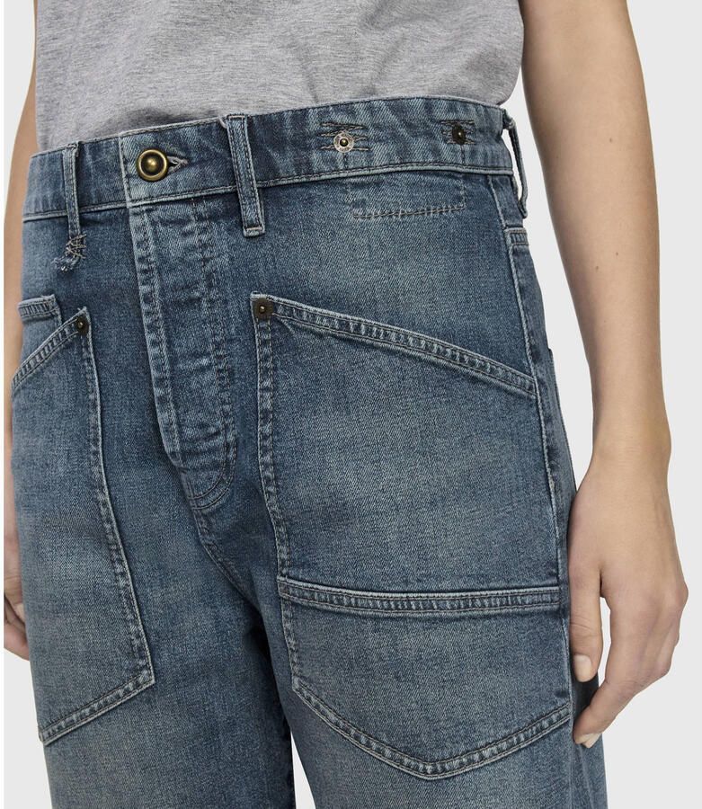 MAC baggy straight leg jeans mediumblauw - Foto 2