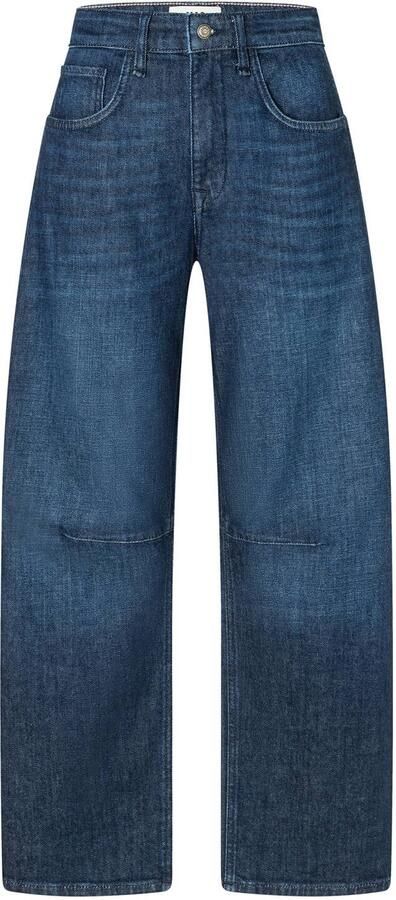 MAC barrel jeans donkerblauw