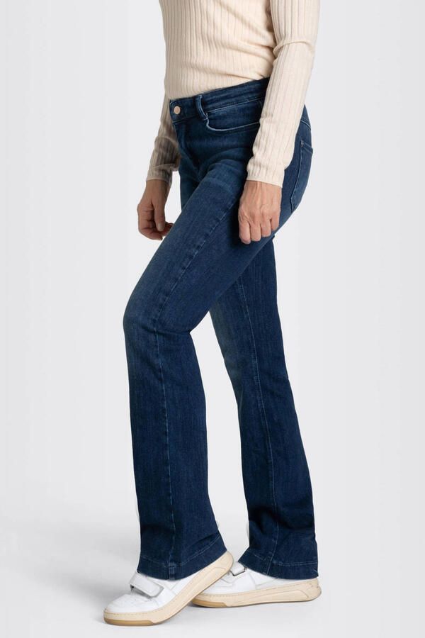 MAC Bootcut jeans Dream-Boot Recht belijnd met iets uitlopende pijpen