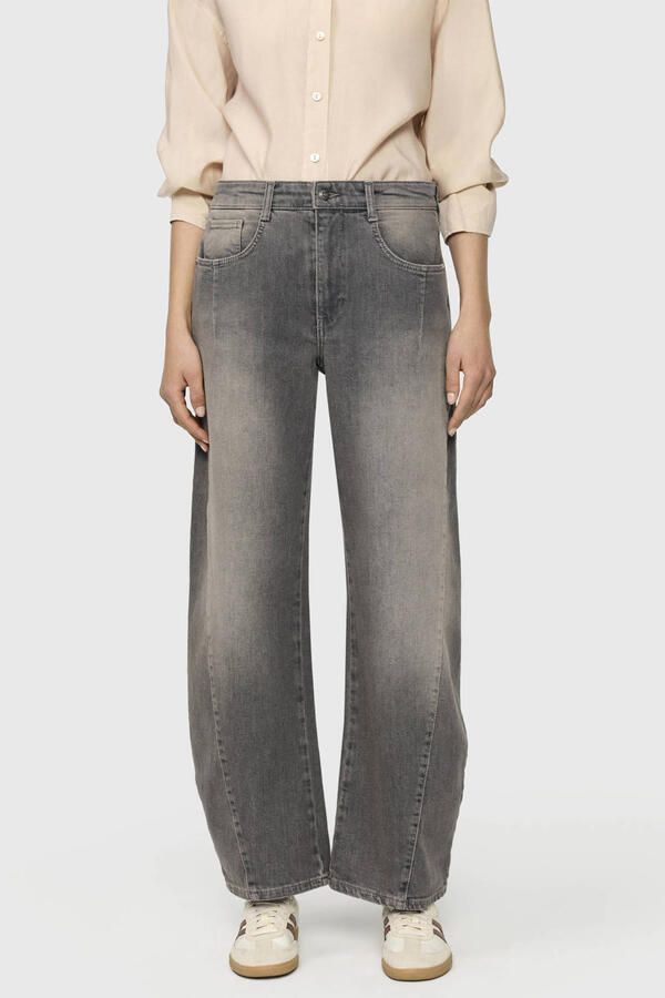 MAC COLORADO barrel jeans grey denim