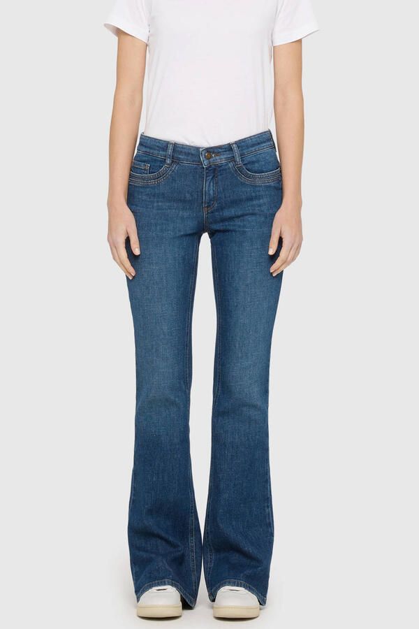 MAC flared jeans medium blue denim