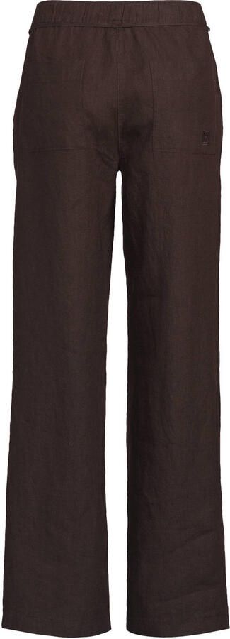 MAC Linnen broek met strikceintuur model 'Chiara' - Foto 3