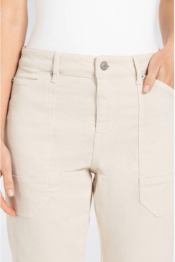 MAC IOWA baggy regular waist regular fit jeans crème